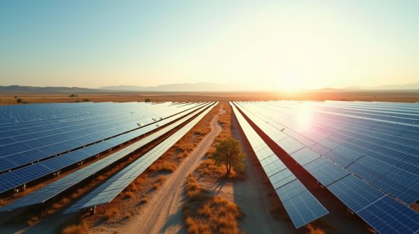 Quand les panneaux solaires photovoltaïques changent le paysage de l'énergie verte